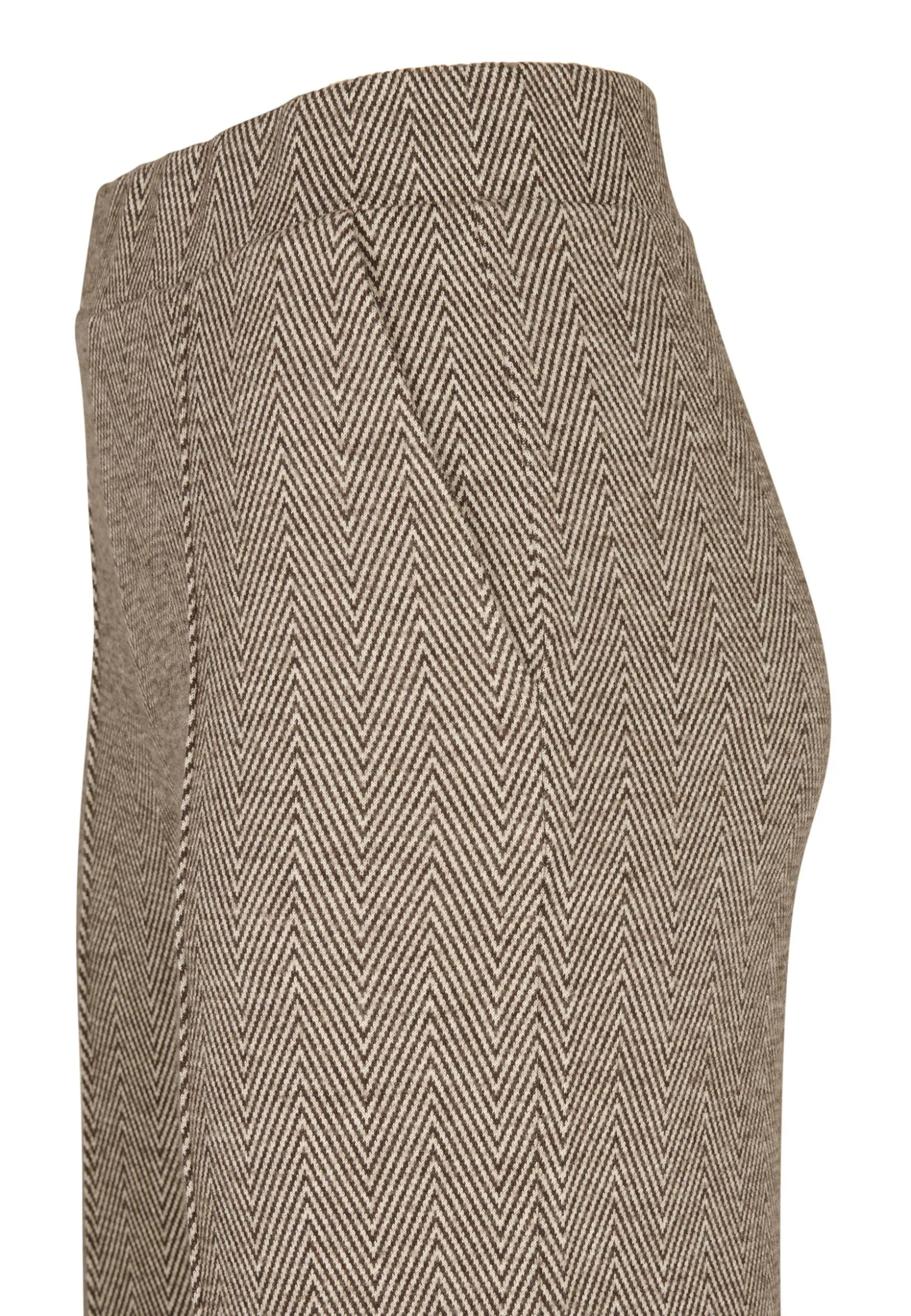 Online Miss Etam Broek wide leg print 32" Multi brown