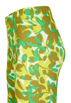 Discount Miss Etam Broek wide leg print groen 32