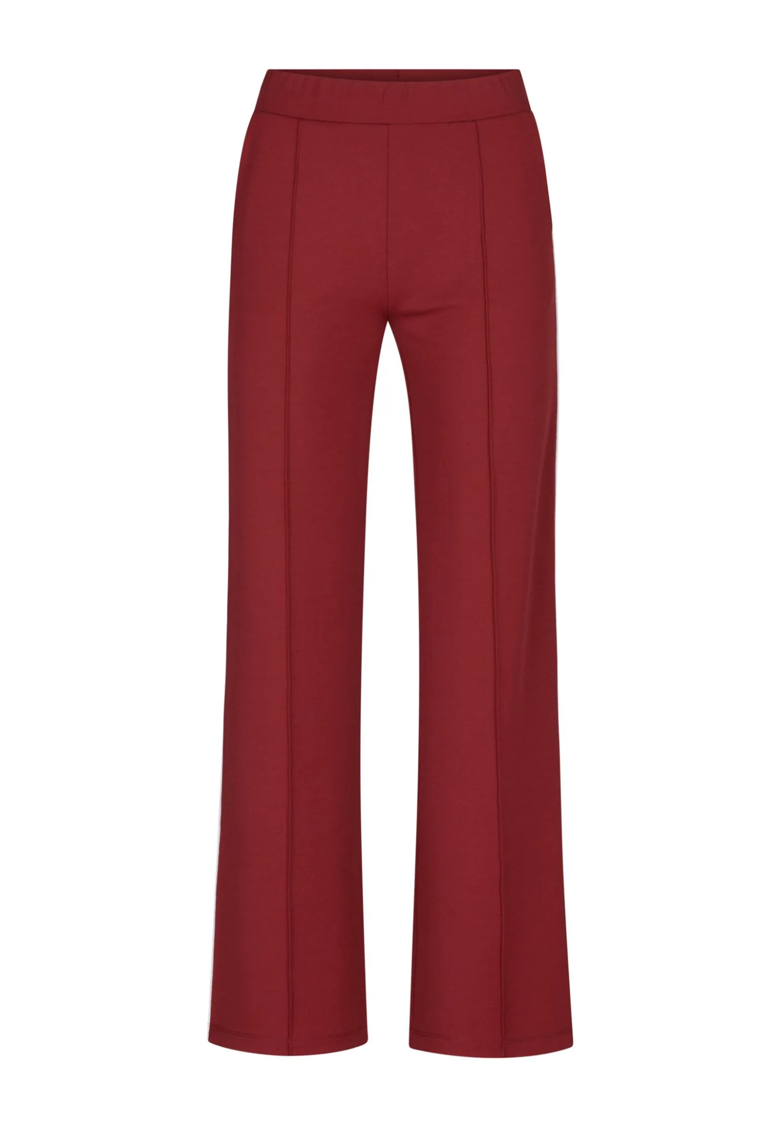 Online Miss Etam Broek wide leg rood 32" Multi dark red