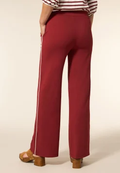 Online Miss Etam Broek wide leg rood 32