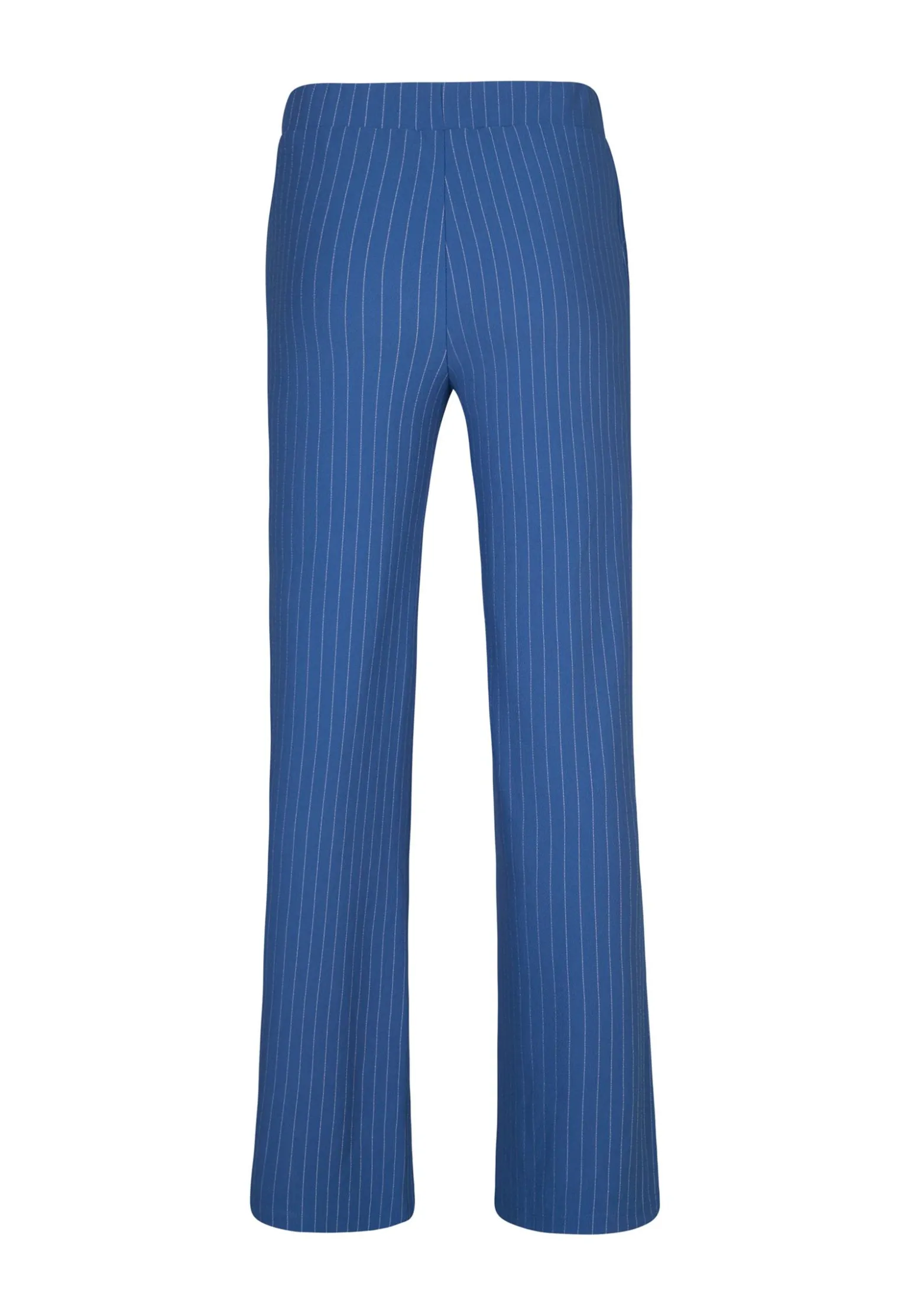 Best Miss Etam Broek wide leg streep blauw 32" Multi kobaltblauw