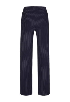 Miss Etam Broek wide leg streep blauw 32
