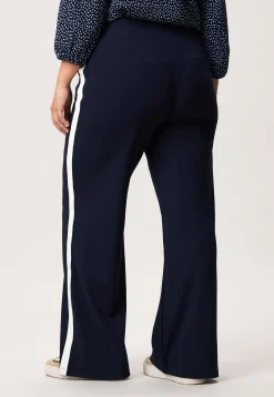 Best Miss Etam Broek wide leg tape blauw 32