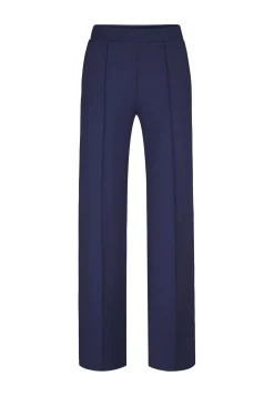 New Miss Etam Broek wide leg tape blauw 36" Donkerblauw