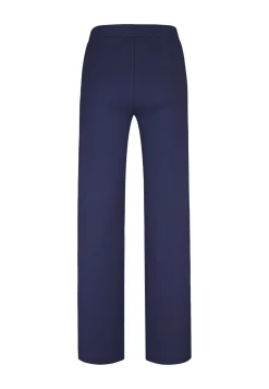New Miss Etam Broek wide leg tape blauw 36" Donkerblauw