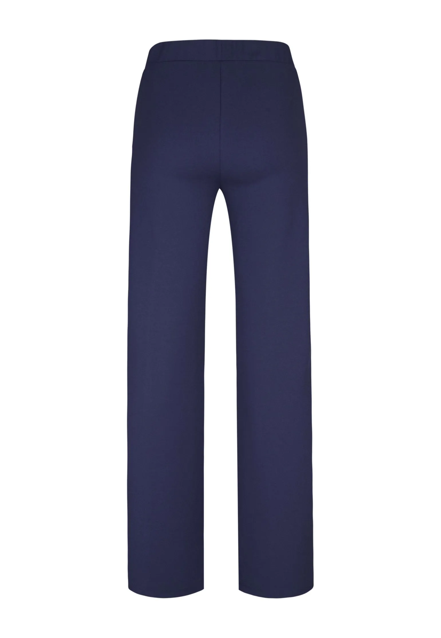 New Miss Etam Broek wide leg tape blauw 36" Donkerblauw