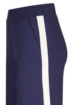 New Miss Etam Broek wide leg tape blauw 36