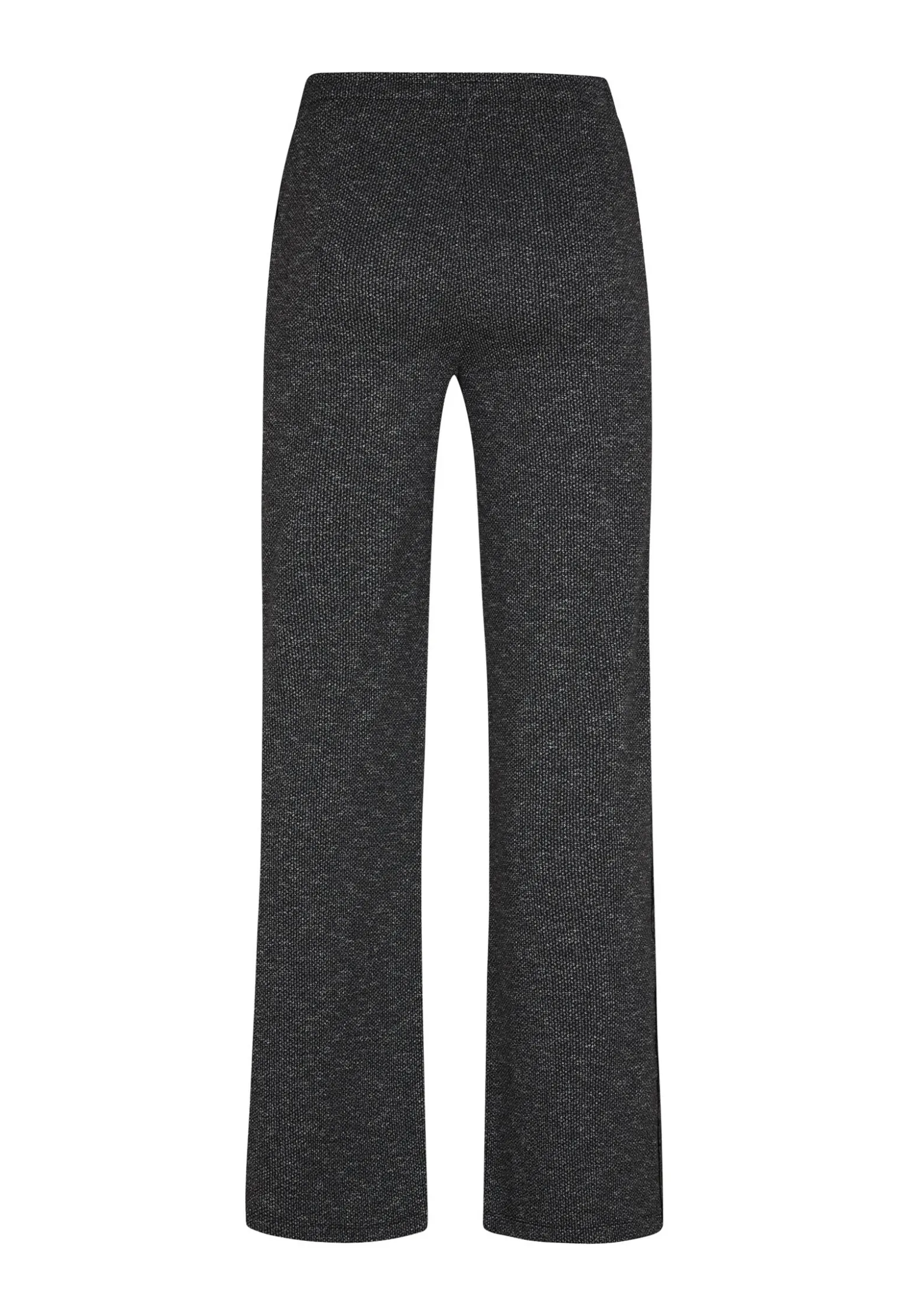 Sale Miss Etam Broek wide leg tape grijs zwart 32" Multi grey