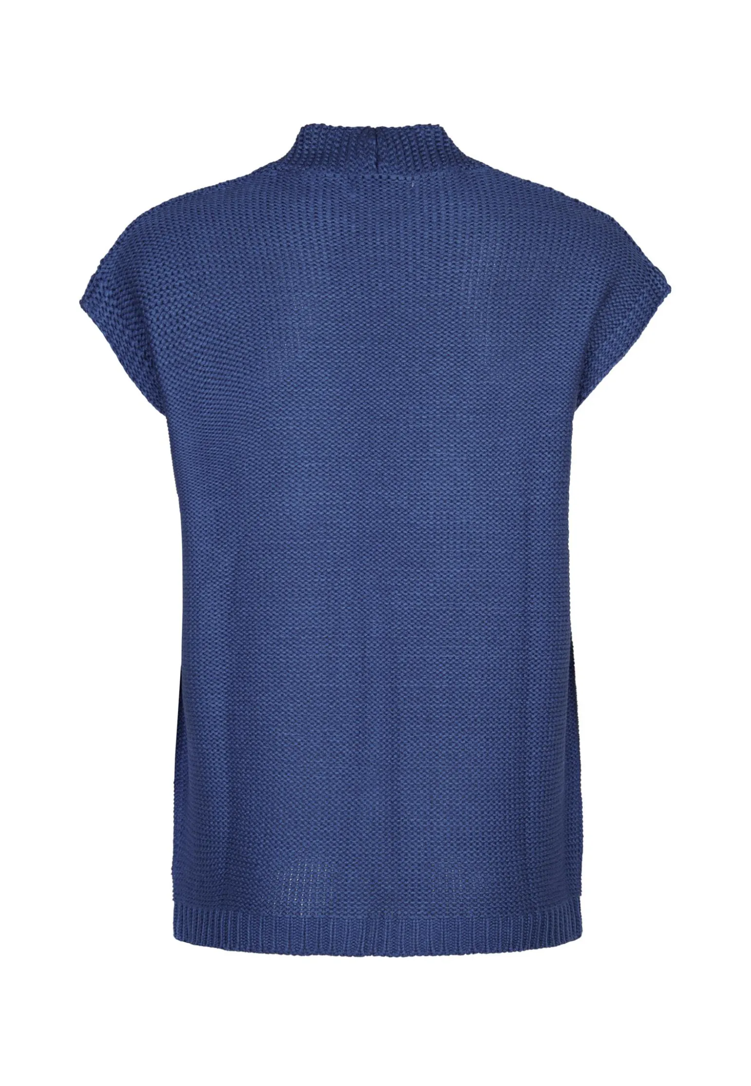 Discount Miss Etam Gilet brei blauw Stone blue