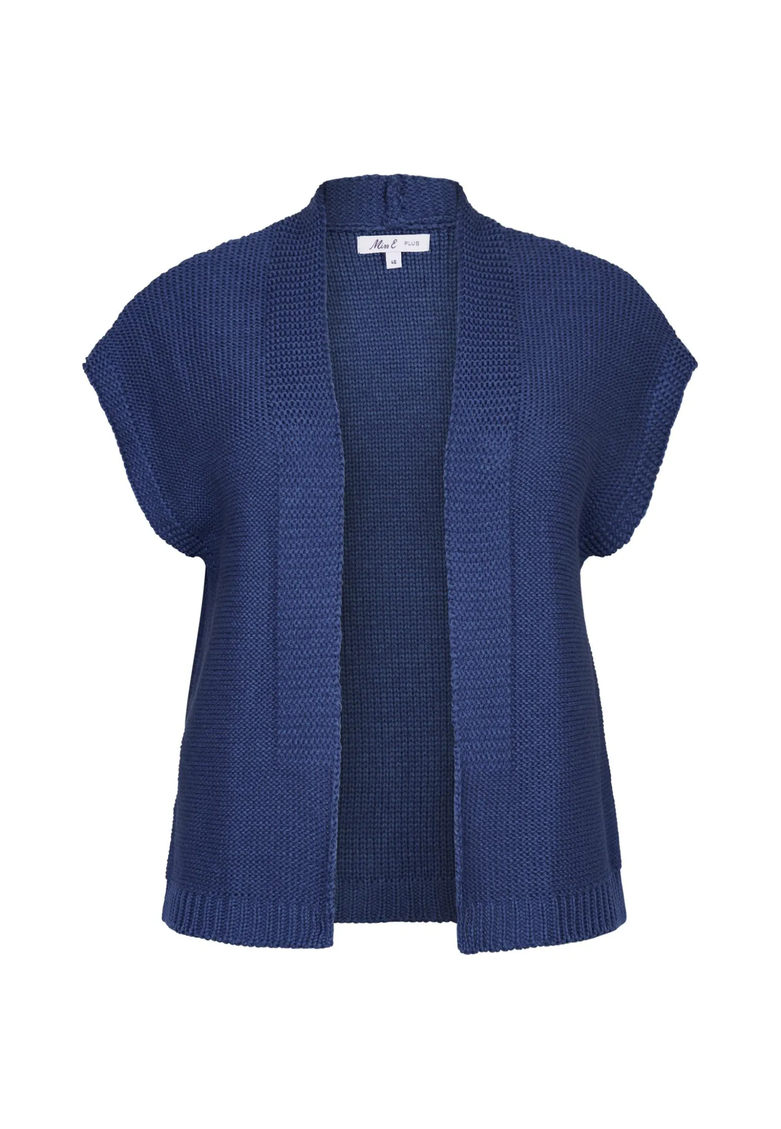 Hot Miss Etam Gilet brei blauw Stone blue