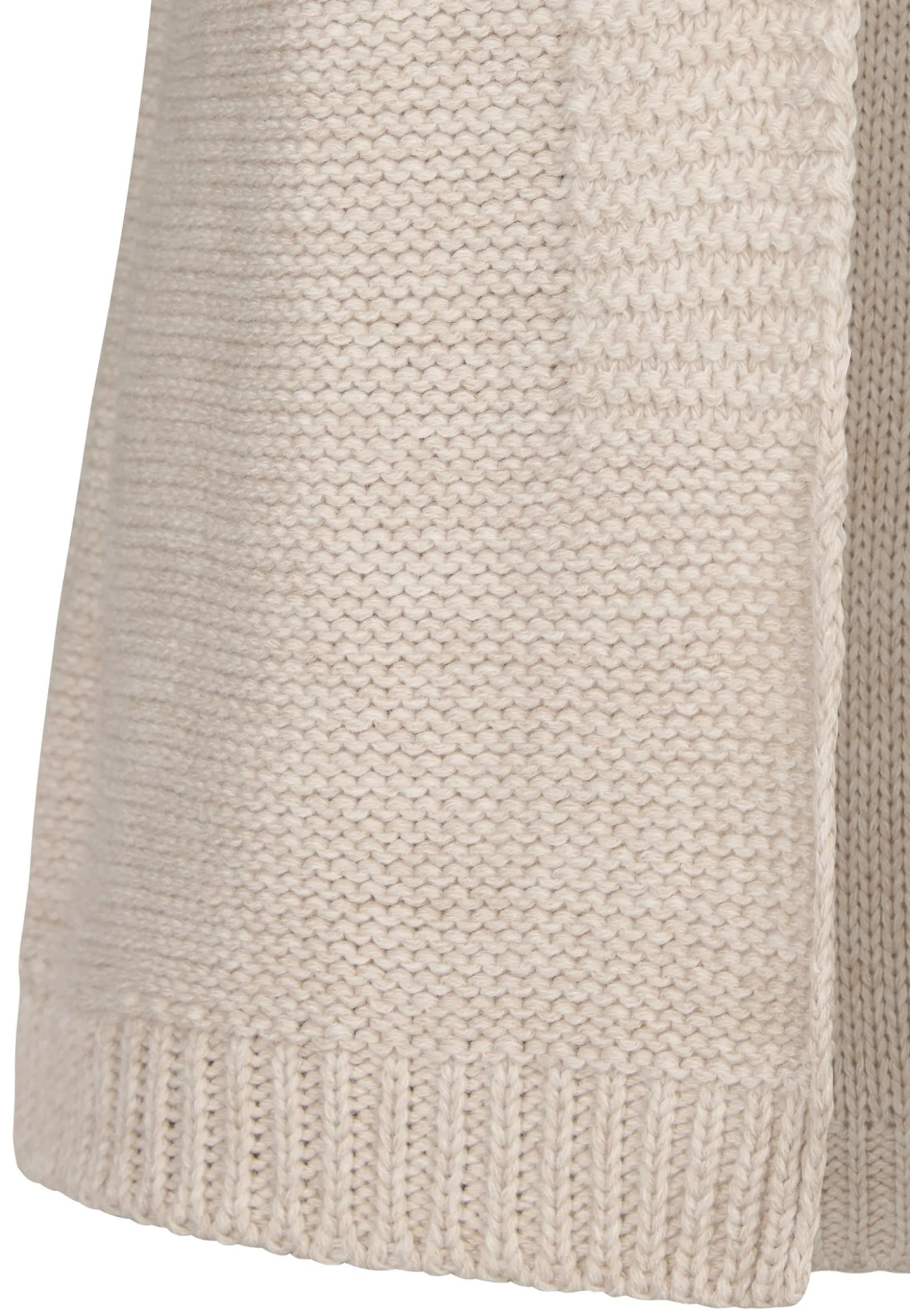 Outlet Miss Etam Gilet brei naturel Light sand