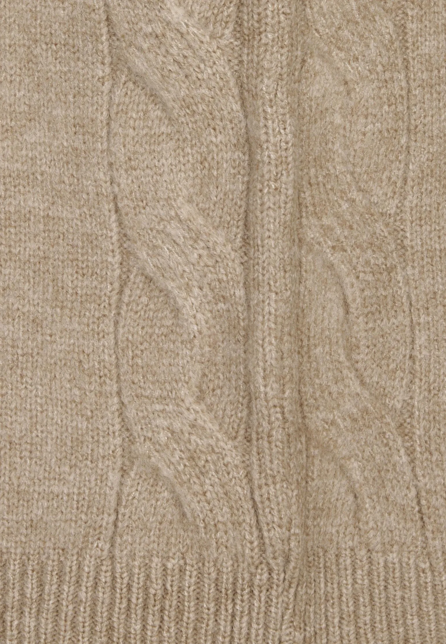Sale Miss Etam Gilet brei zand Dark neutral melange