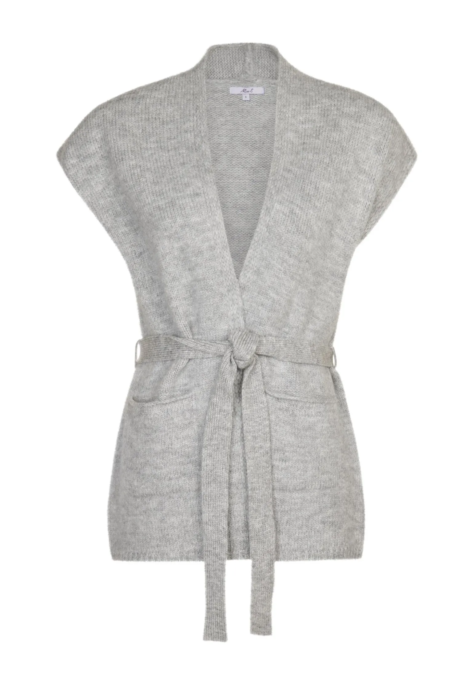 Discount Miss Etam Gilet ceintuur grijs Lichtgrijs
