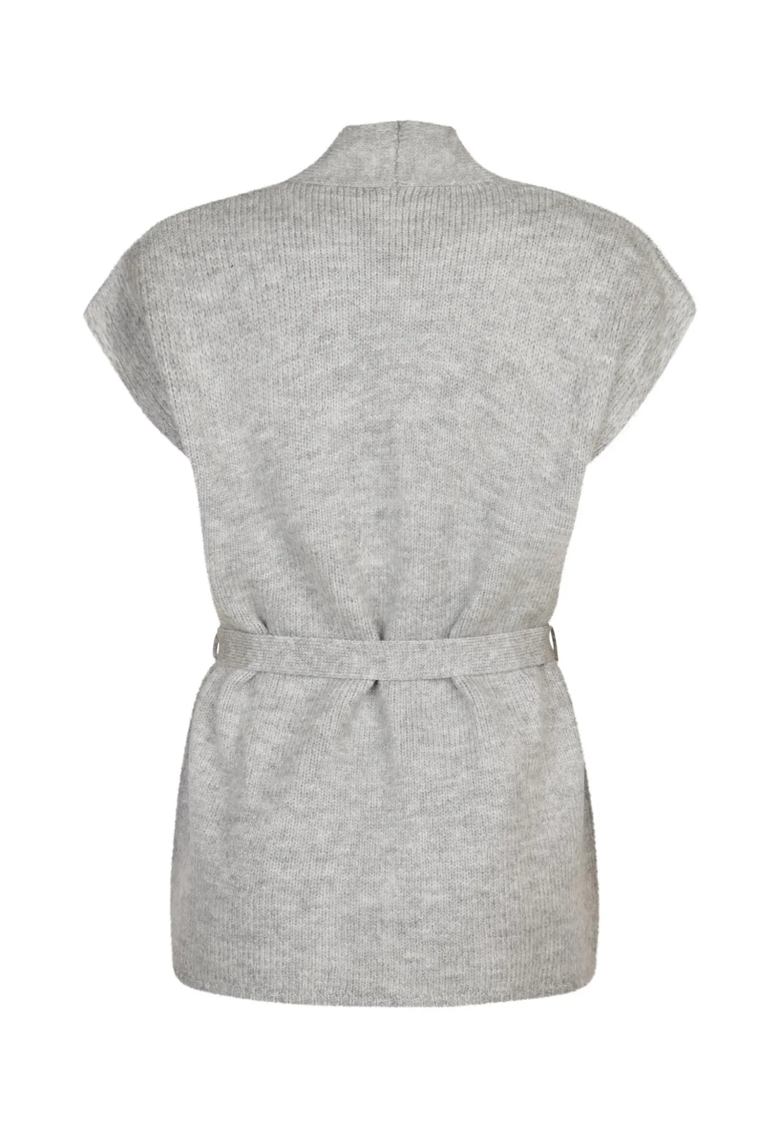 Discount Miss Etam Gilet ceintuur grijs Lichtgrijs