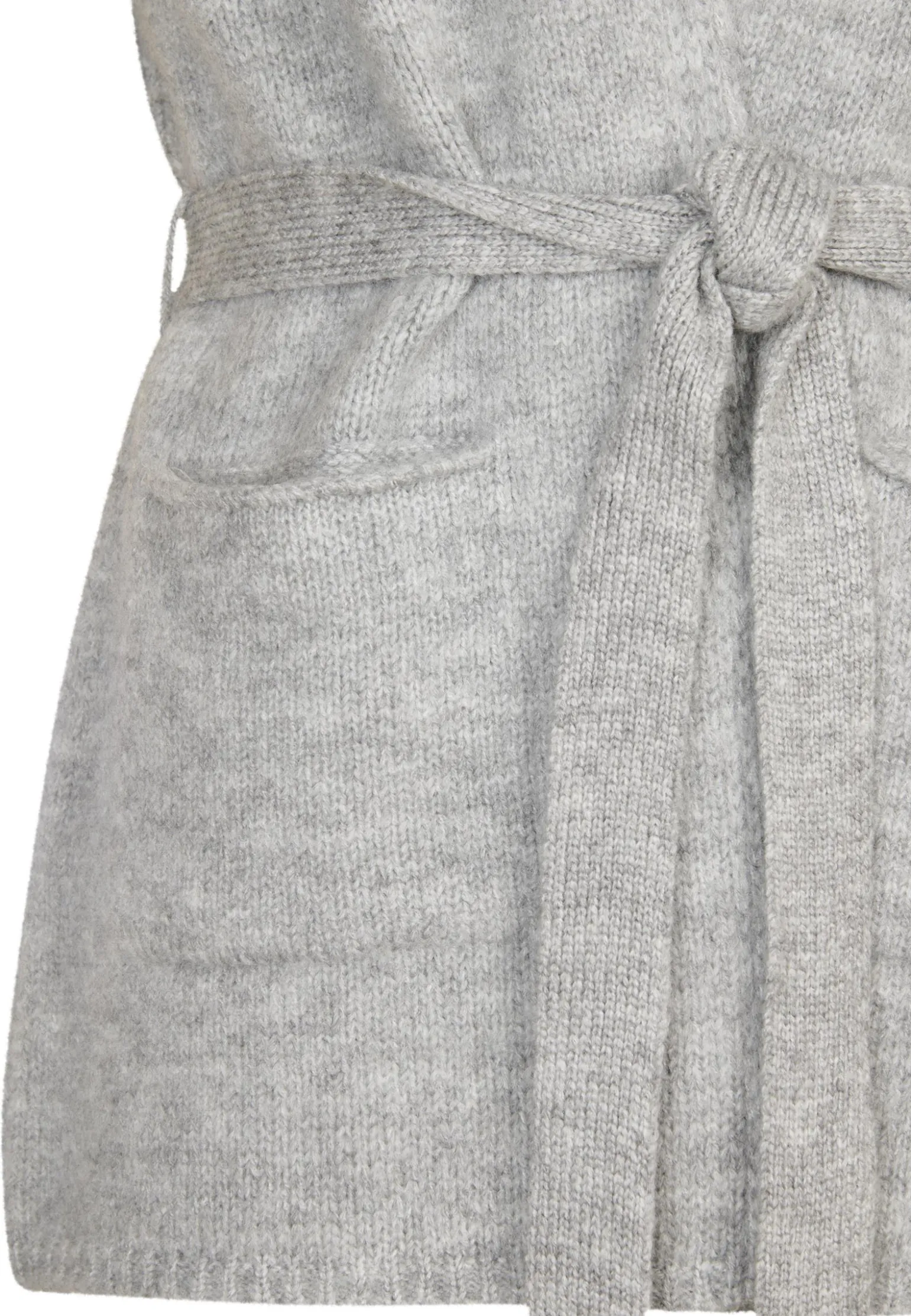 Discount Miss Etam Gilet ceintuur grijs Lichtgrijs