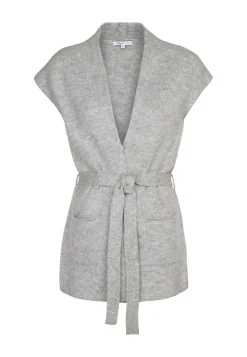 Hot Miss Etam Gilet ceintuur grijs Lichtgrijs
