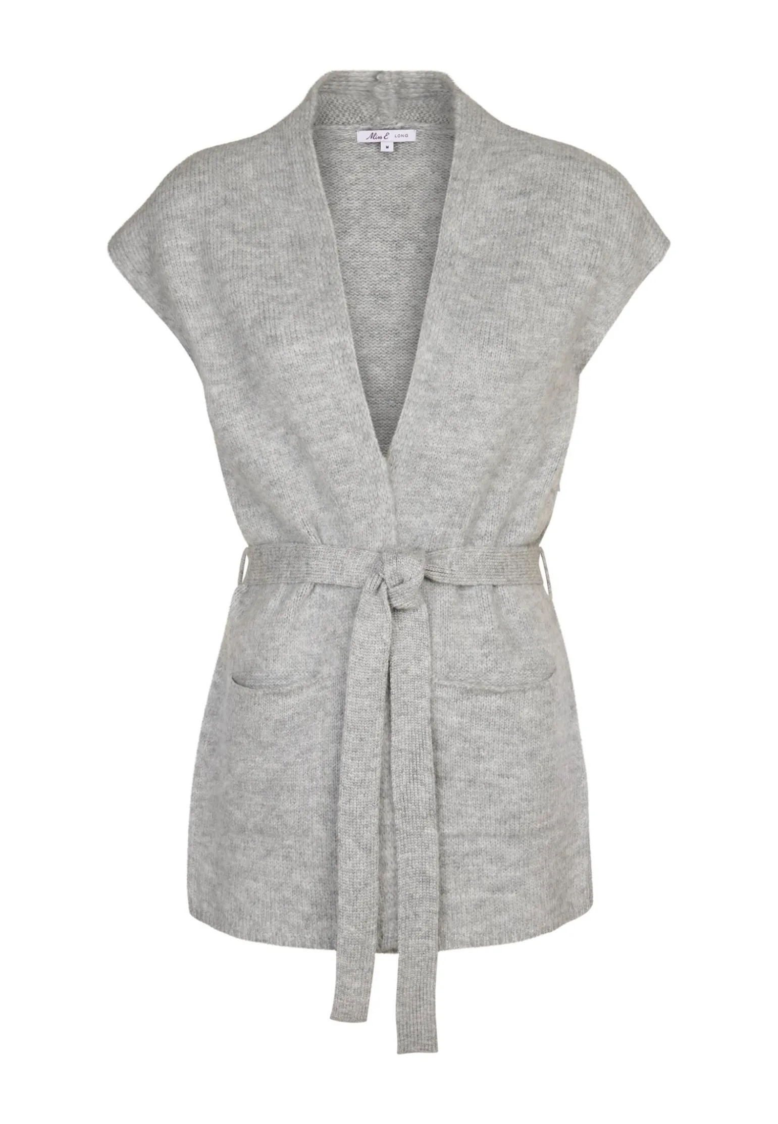 Hot Miss Etam Gilet ceintuur grijs Lichtgrijs