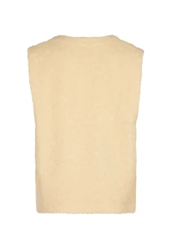 Clearance Miss Etam Gilet creme Cream