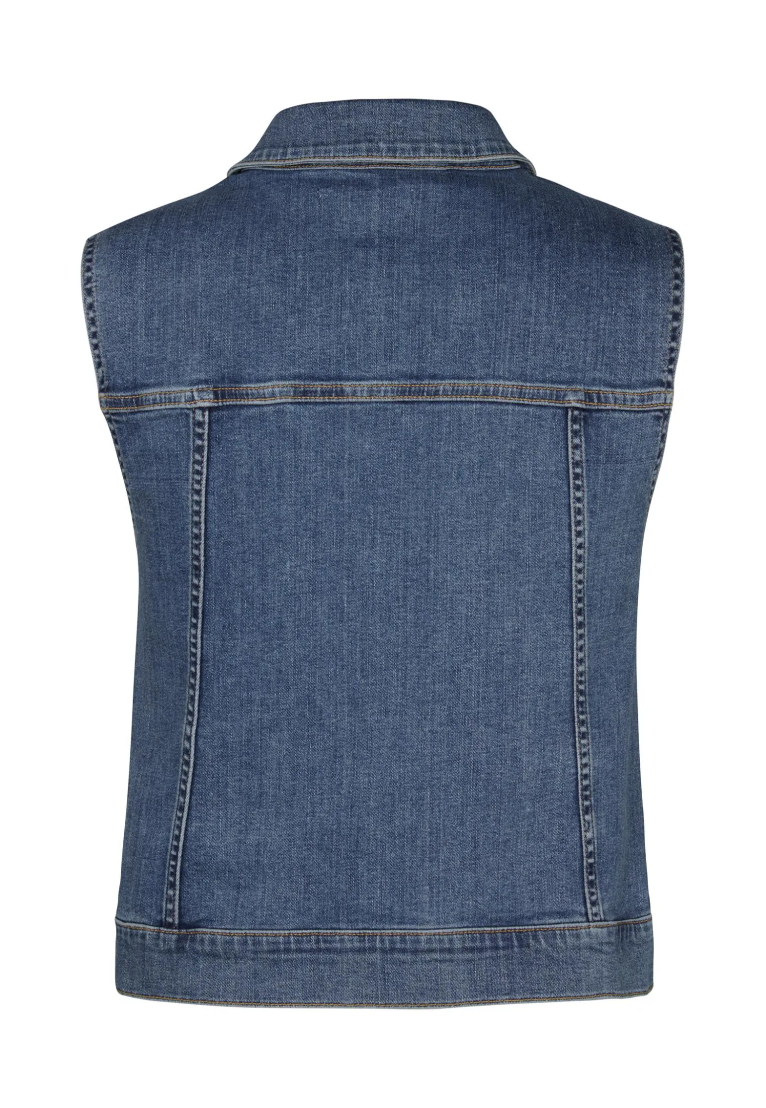 Hot Miss Etam Gilet denim blauw Medium denim