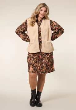 Hot Miss Etam Gilet naturel Sand