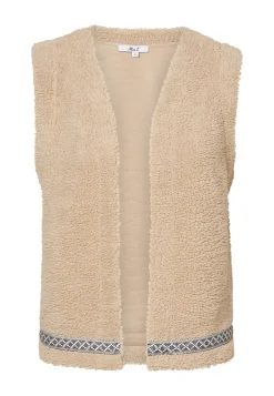 Miss Etam Gilet naturel Ecru