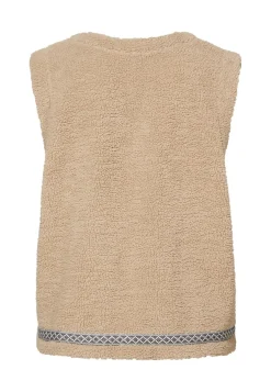 New Miss Etam Gilet naturel Ecru