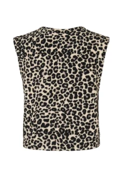 Hot Miss Etam Gilet print zand Multi zand