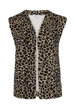 Hot Miss Etam Gilet print zwart Multi dark neutral