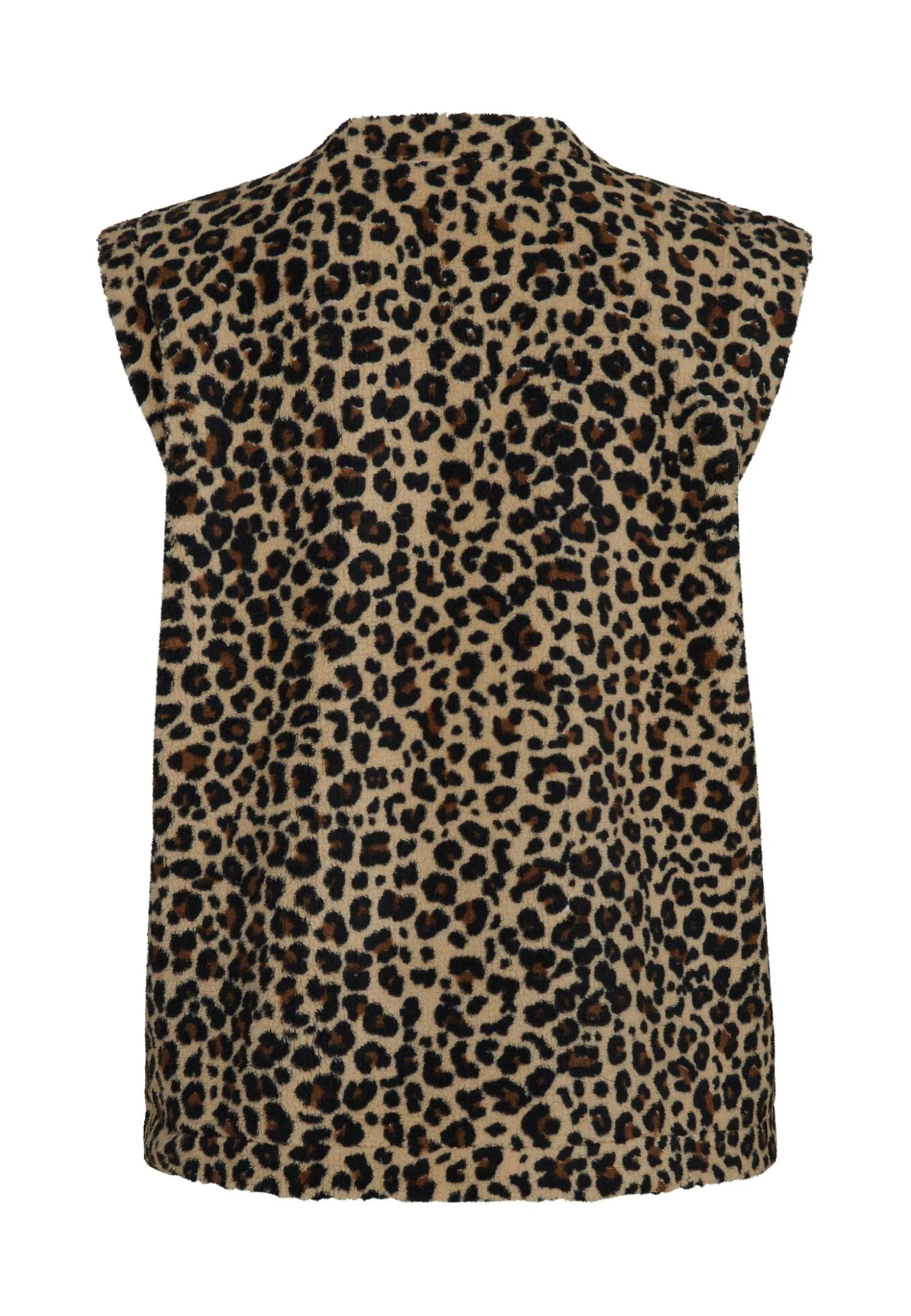 Outlet Miss Etam Gilet print zwart Multi dark neutral