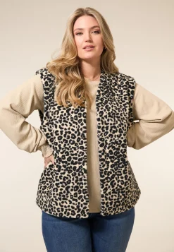 Online Miss Etam Gilet teddy zand Multi zand