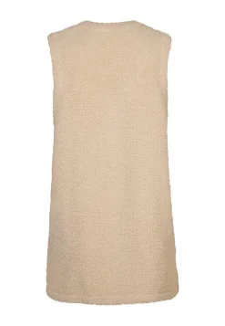 Clearance Miss Etam Gilet teddy zand Sand