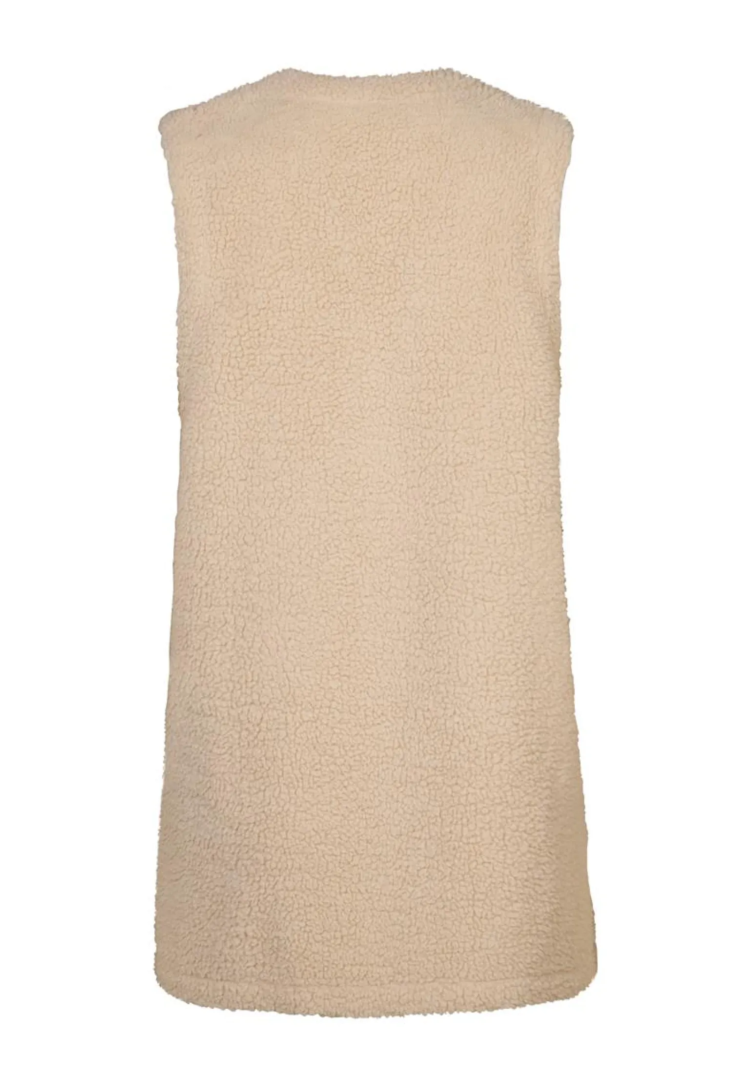 Clearance Miss Etam Gilet teddy zand Sand