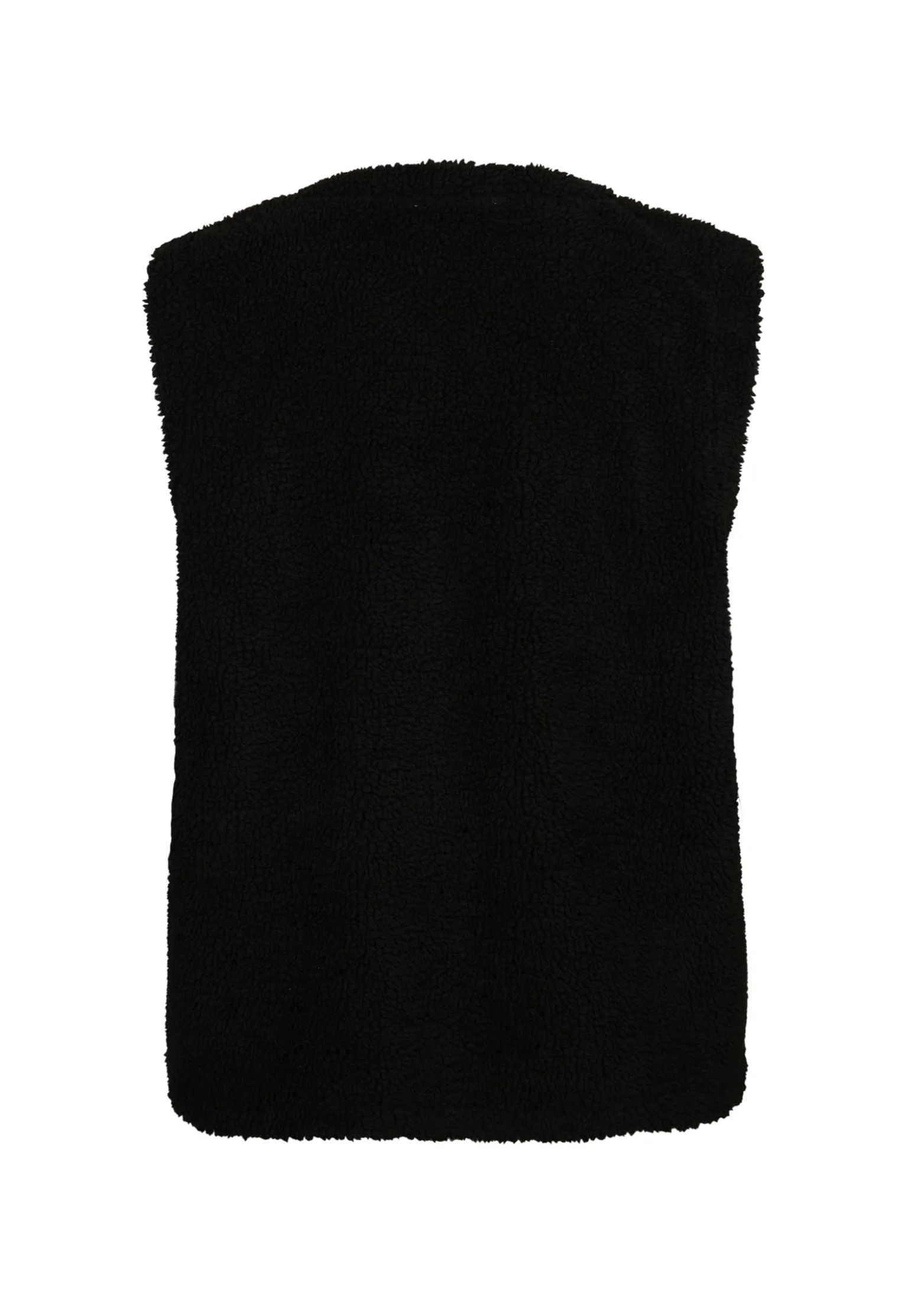 Hot Miss Etam Gilet teddy Zwart