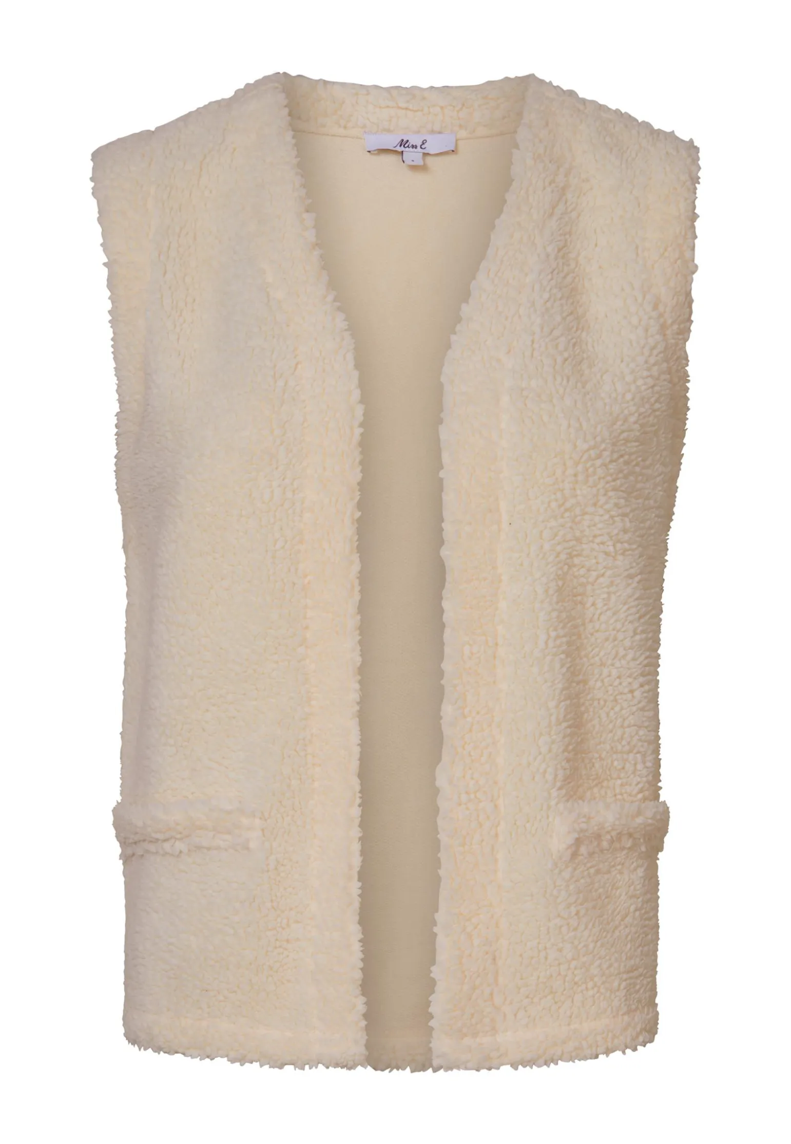 Miss Etam Gilet zand Sand