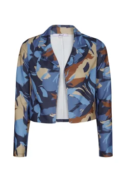Online Miss Etam Jack print blauw Multi donker blue