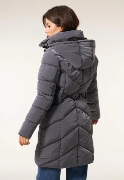 New Miss Etam Jas padded glans grijs Grey