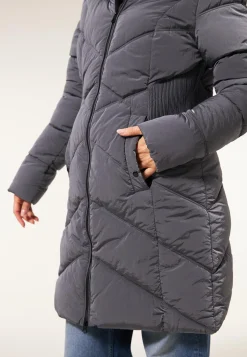 New Miss Etam Jas padded glans grijs Grey