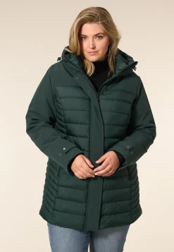 Outlet Miss Etam Jas padded groen Pinegreen