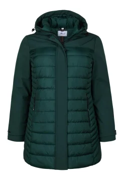 Outlet Miss Etam Jas padded groen Pinegreen