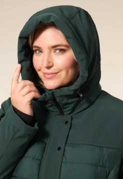 Outlet Miss Etam Jas padded groen Pinegreen