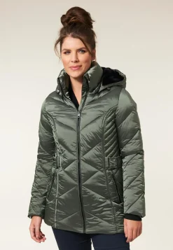 Online Miss Etam Jas padded groen Green
