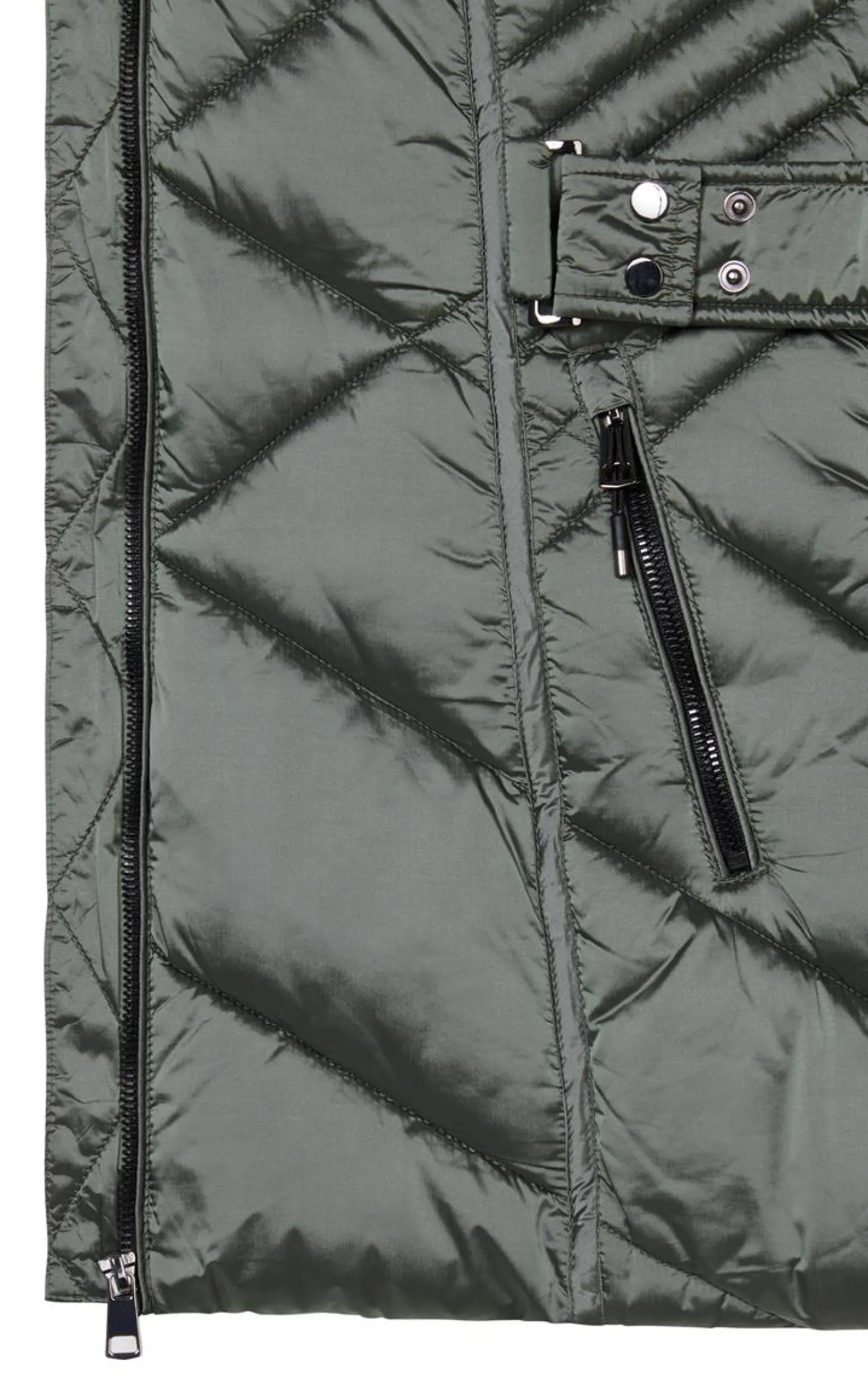Online Miss Etam Jas padded groen Green