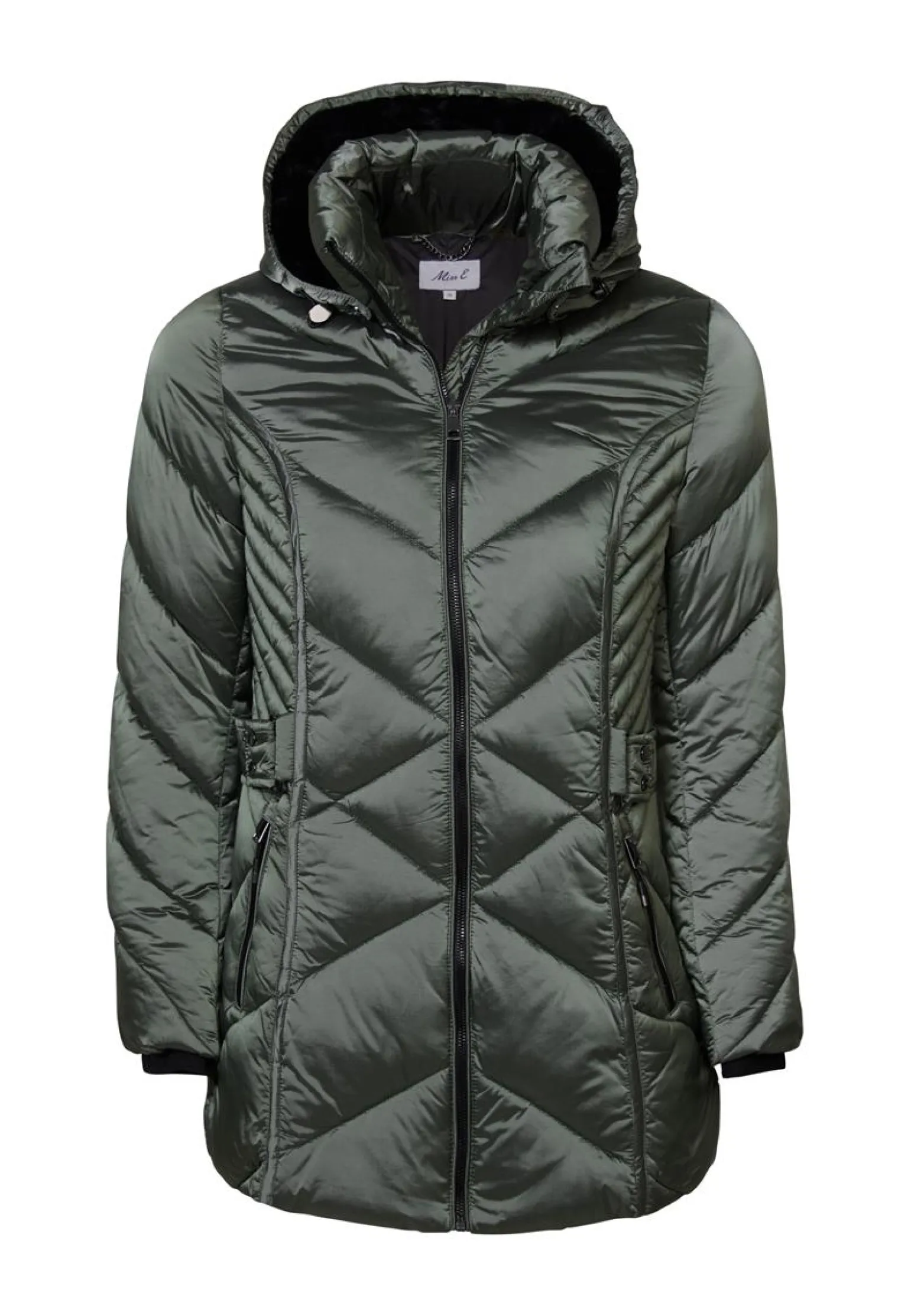 Online Miss Etam Jas padded groen Green