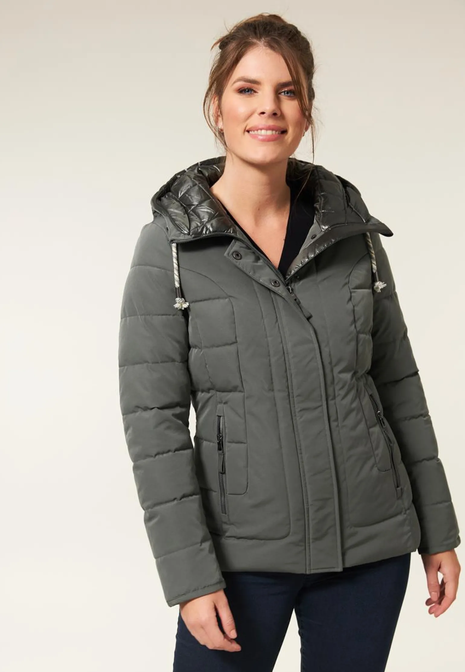 Clearance Miss Etam Jas padded groen Teal green