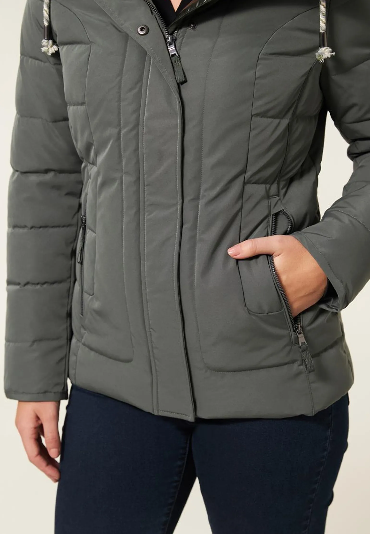 Clearance Miss Etam Jas padded groen Teal green