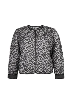 New Miss Etam Jas padded print grijs Multi grey