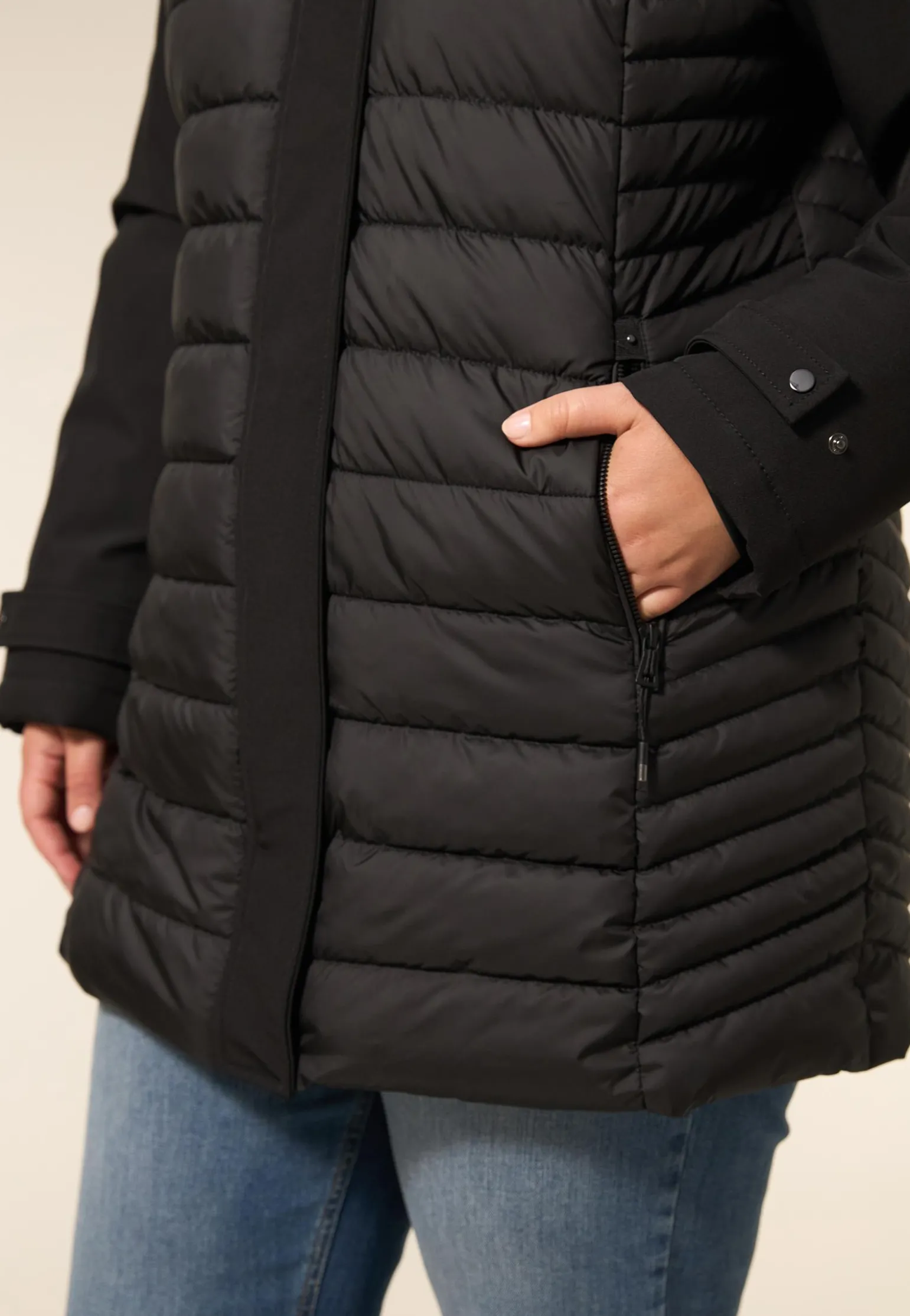 New Miss Etam Jas padded Zwart
