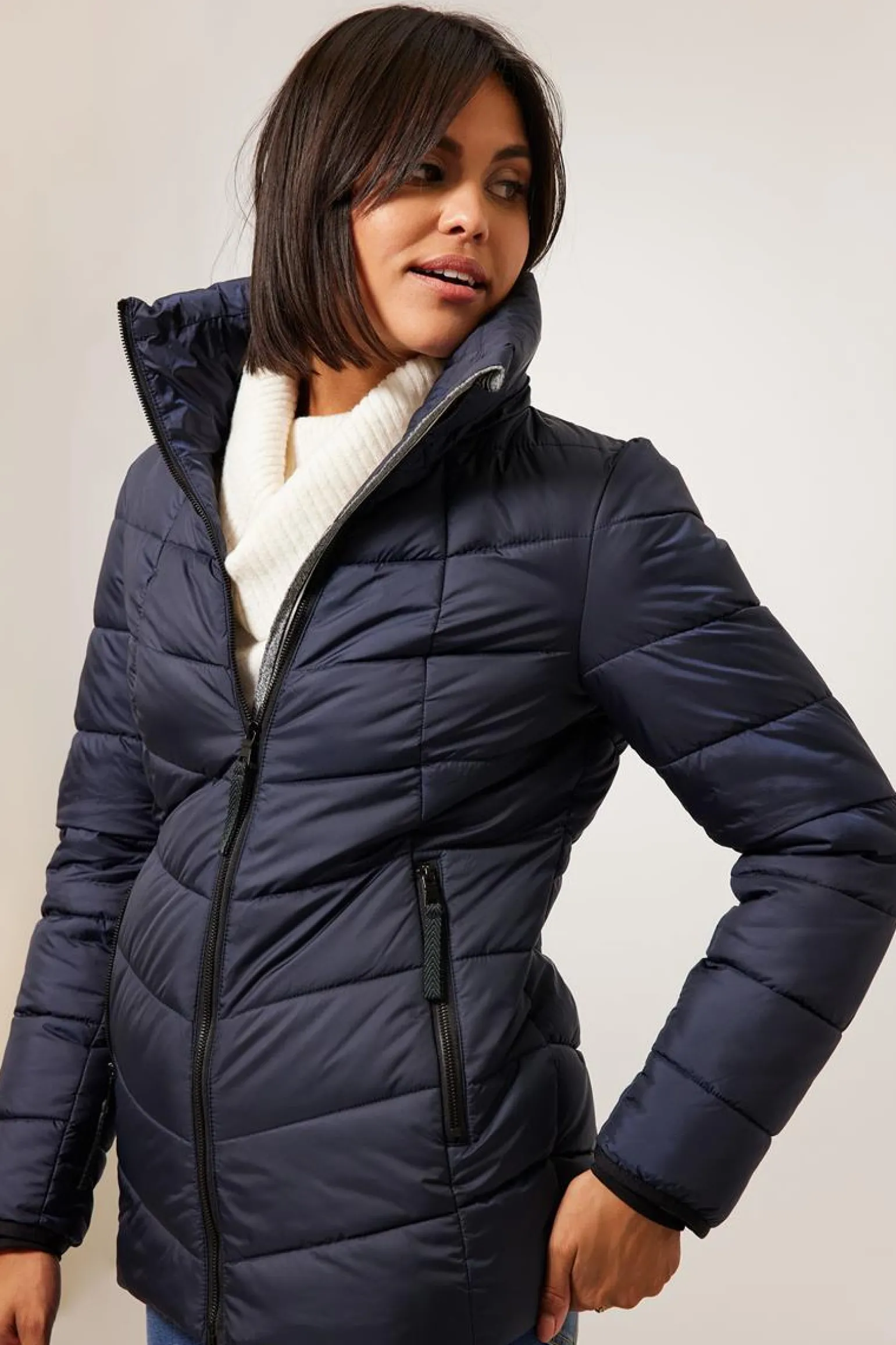 Clearance Miss Etam Jas 'Ruby' blauw Navy