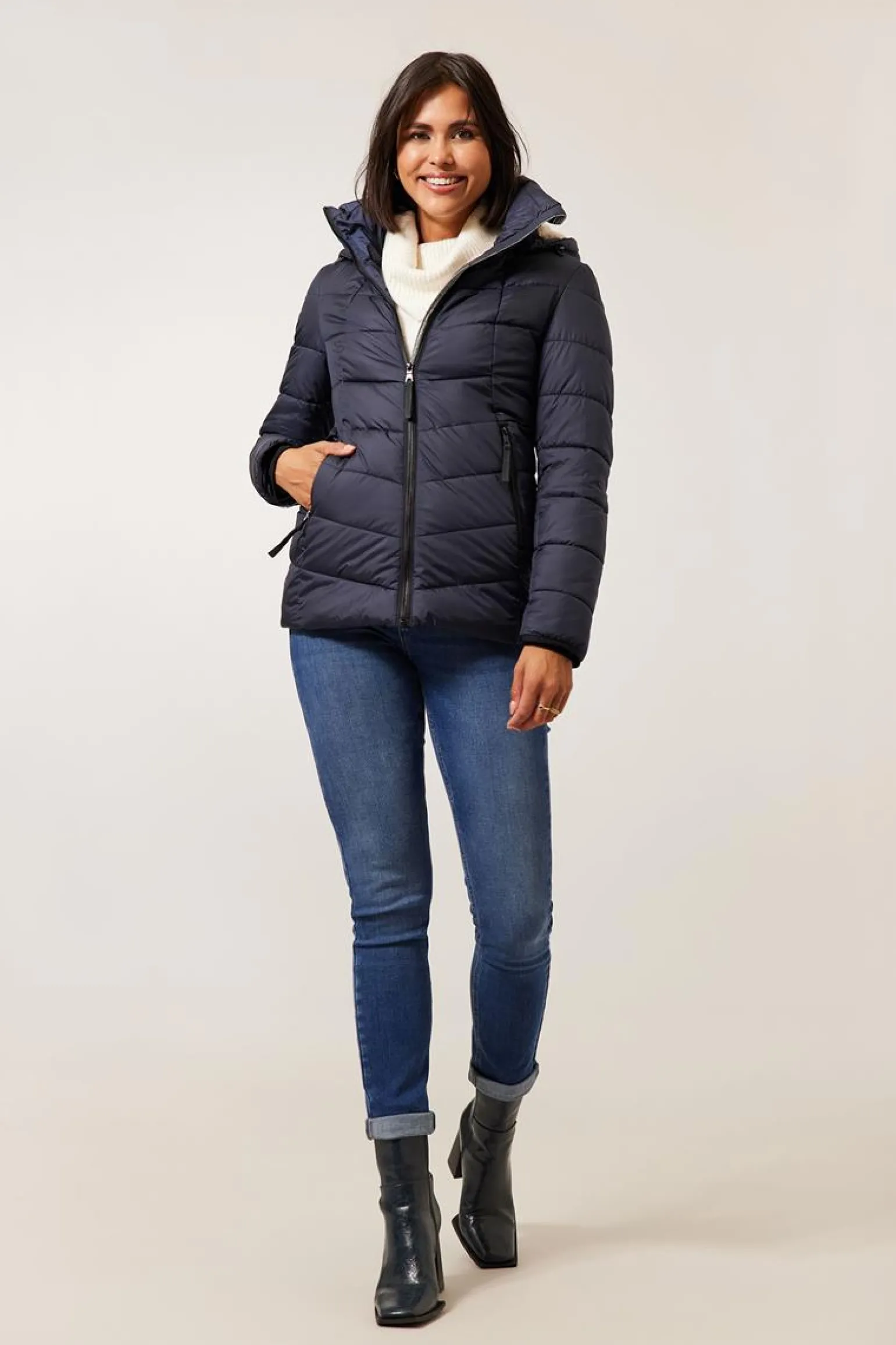 Clearance Miss Etam Jas 'Ruby' blauw Navy