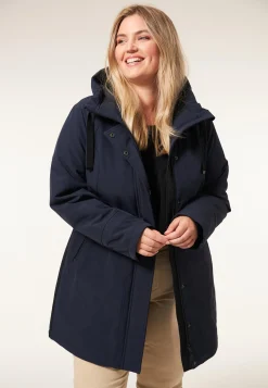 Discount Miss Etam Jas softshell blauw Donkerblauw
